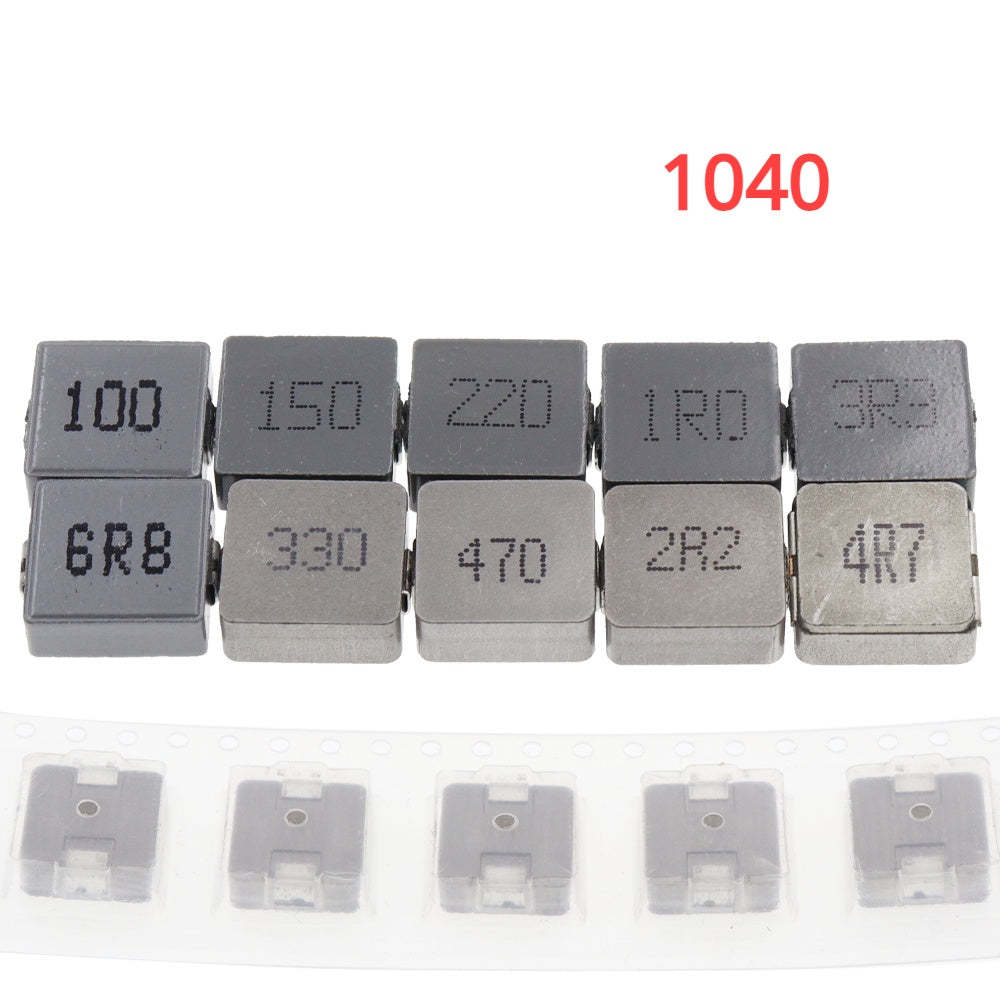 10Pcs 1040 SMD Power Inductors 2.2uh 2R2 4.7uh 4R7 6.8uh 6R8 10uh 100 220uh 220 Chip Inductor