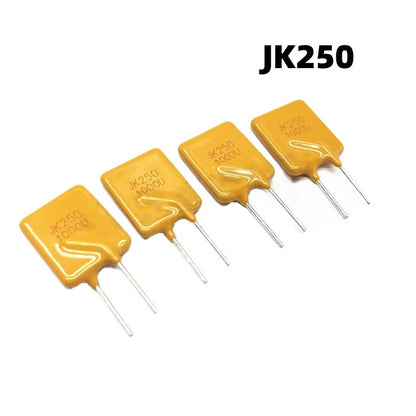 10Pcs PTC Self Restore fuse 250V JK250 0.4A 0.5A 0.6A 0.8A 1A 1.2A 1.5A 2A Plug-in Self Recovery Type fuse 250V