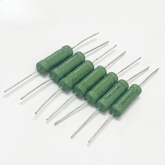 5Pcs RX24 Wirewound Crossover Resistors 5W 6W - 10R 20R 30R 47R 51R 100R 150R 200Ω 1K 10K