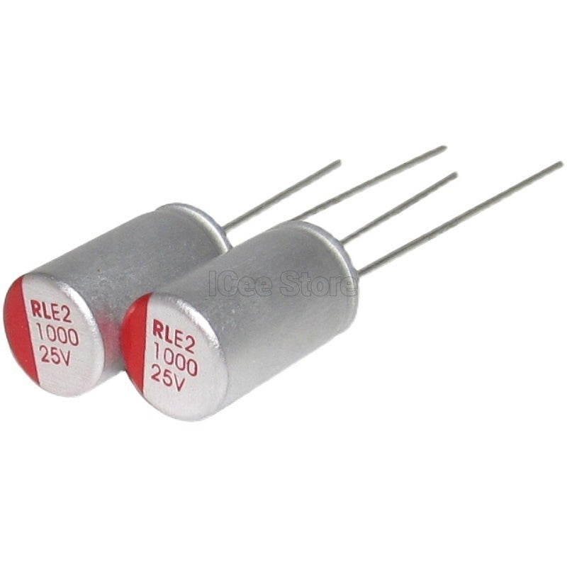 10Pcs Solid Electrolytic Capacitor Super Low ESR DIP 6.3V 10V 16V 25V 35V 100UF 220UF 470UF 1000UF