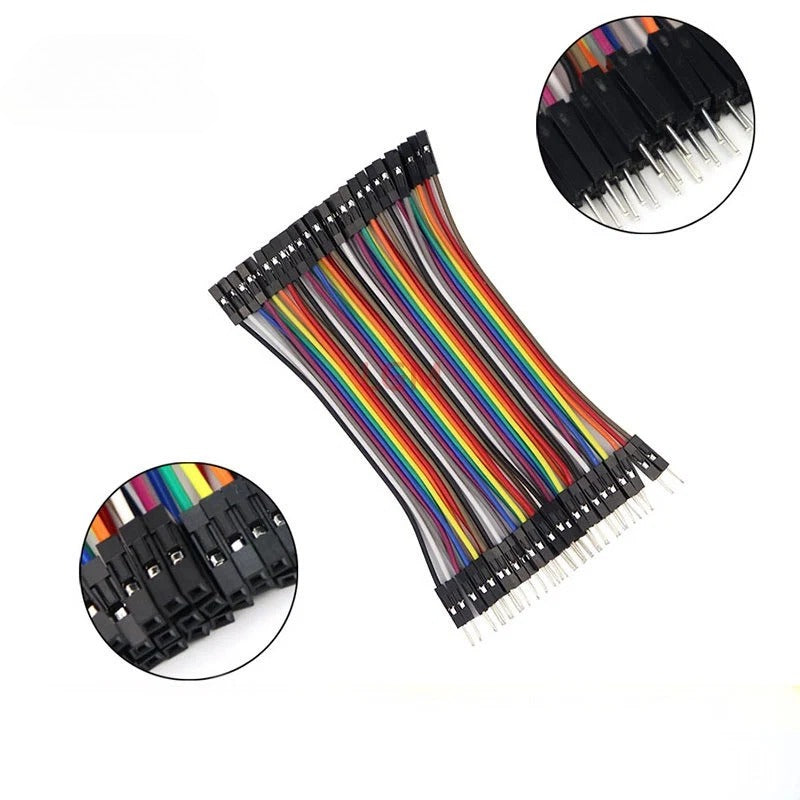 Dupont Line 10CM 20CM 30CM 40PIN Male To Male + Female To Male + Female To Female Jumper Dupont Wire Cable 400 Points Breadboard