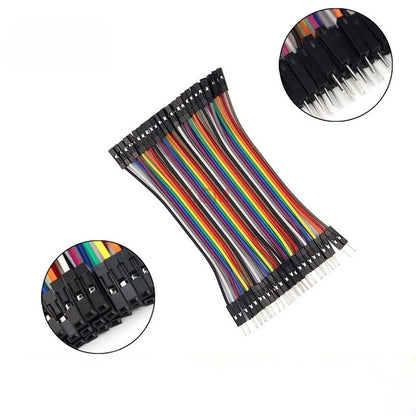 Dupont Line 10CM 20CM 30CM 40PIN Male To Male + Female To Male + Female To Female Jumper Dupont Wire Cable 400 Points Breadboard