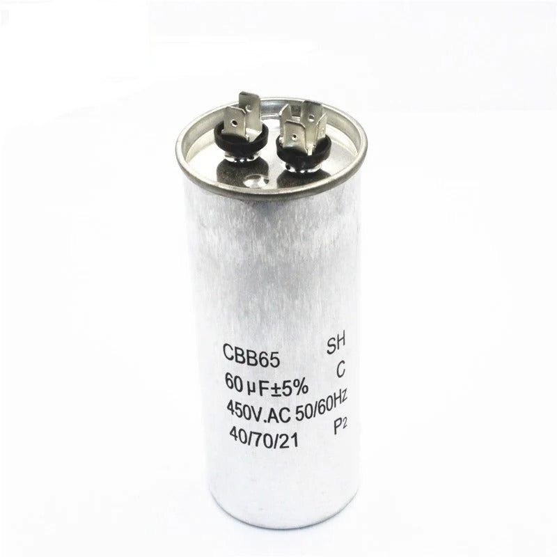 AC Motor Capacitor Air Conditioner Compressor Start Capacitor CBB65 450VAC 5UF 6UF 8UF 10UF 12UF 15UF 20UF 25UF 30UF 35UF 40UF 45UF
