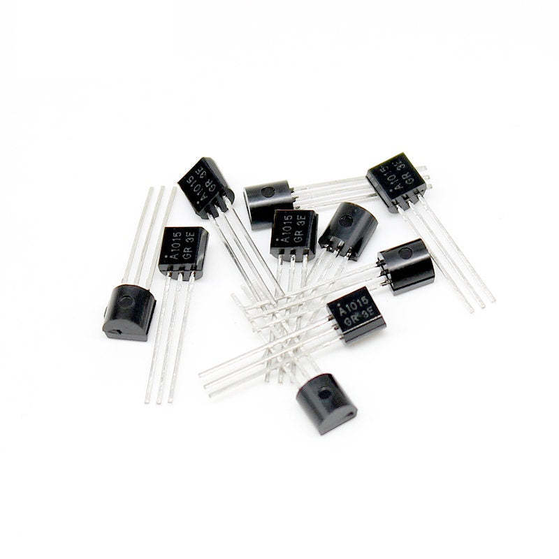 100pcs A1015 TO-92 Transistor PNP Transistors 50V 150MA New and Original IC Chip
