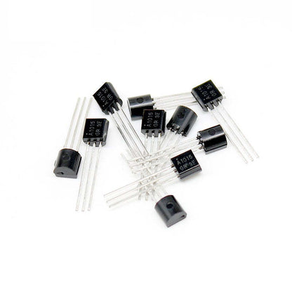100pcs A1015 TO-92 Transistor PNP Transistors 50V 150MA New and Original IC Chip