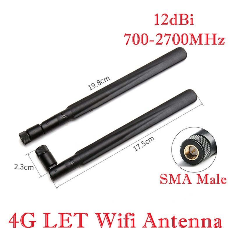 4G Antenna 12DBI for 4G LTE Router External Antenna SMA Male Paddle Antenna Wi-fi for WCDMA.LET、DUT、4G、GSM、GPRS