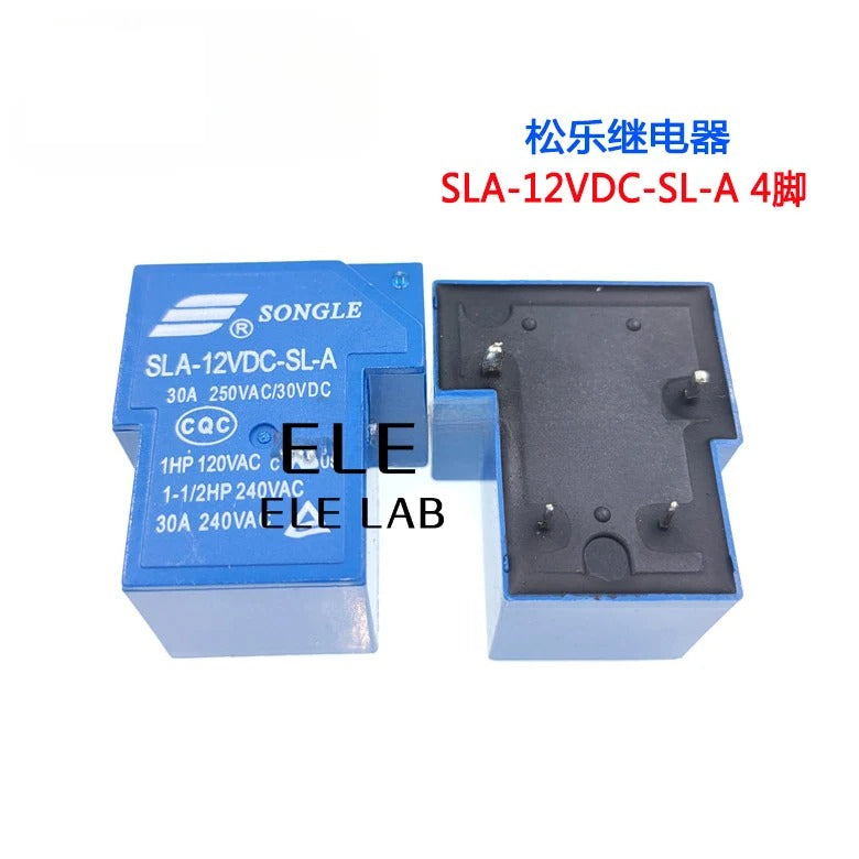 ‌SLA Relay 05VDC 09VDC 12VDC 24VDC 48VDC 30A Power Relay with 4Pin 5Pin 6Pin for High-Current Switching