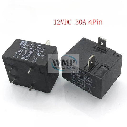 Original MEISHUO Relay MPQ4-S-112D-A 12VDC 4Pin 30A T91 Relay New