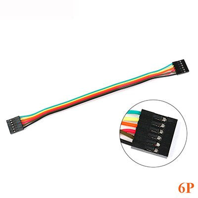 10Pcs Dupont Line 20cm 2.54mm Female To Female 2P/3P/5P/6P/7P/8P/9P/10P/12P Color Breadboard Cable Jump Wire Jumper for Arduino