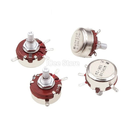 2Pcs WTH118 2W 1A Potentiometer 1K 2.2K 4.7K 10K 22K 47K 100K 470K 1M WTH118-2W