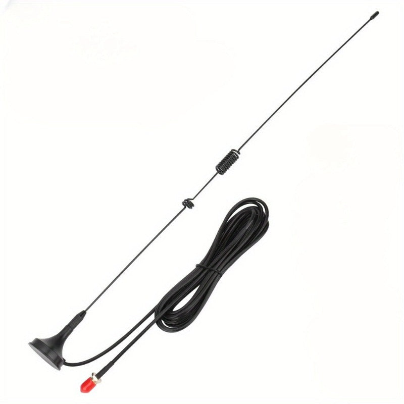 Dual Band Vehicle Mounted Antenna UT-106UV 144/430MHz SMA-Female Connector Vehicle Mounted Walkie Talkie Antenna Suction Cup Antenna