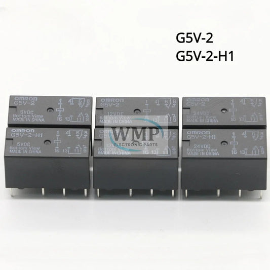 Original Relay G5V-2-5VDC G5V-2-12VDC G5V-2-24VDC G5V-2-H1-12VDC G5V-2-H1-24VDC New