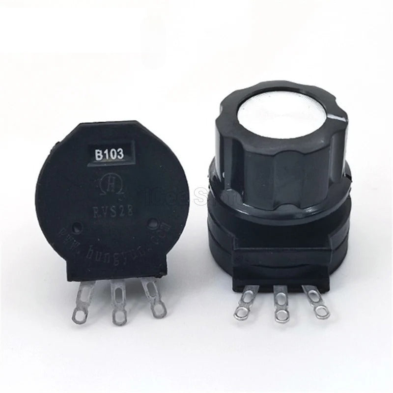 Original Potentiometer RVS28P 3Pin 1K 5K 10K 100K 1M for Welding Machine switch RVS28 B102 B103 B223 B472 B474 B502