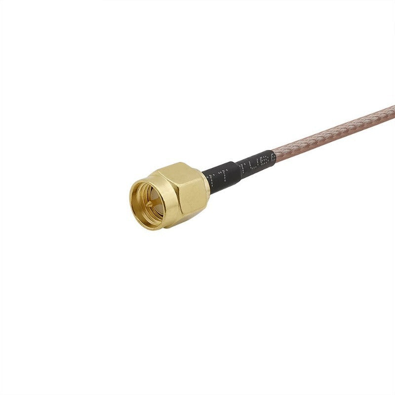 0.3M~7M SMA Male Plug To Fakra C Male Plug Straight Adapter Active GPS Antenna Extension RG316 Double Shield Silver Pigtail Cable 15CM 20CM