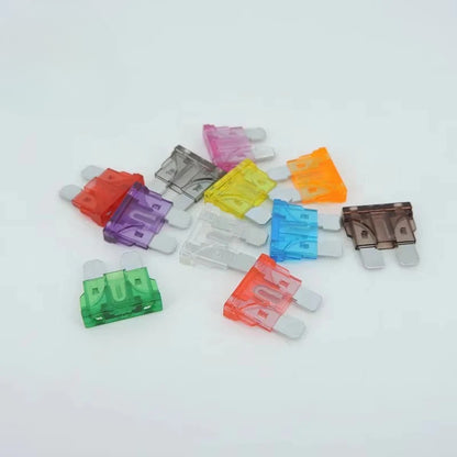 20Pcs Medium Car Fuse Standard Fuse Blade Insert auto Car Truck ZINC Pins 1A 2A 3A 4A 5A 7.5A 10A 15A 20A 25A 30A 35A 40A 50A