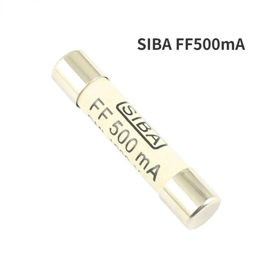 5Pcs Original Ceramic Fuse Tube SIBA FF500mA 1000V 500mA 0.5A 6x32mm New
