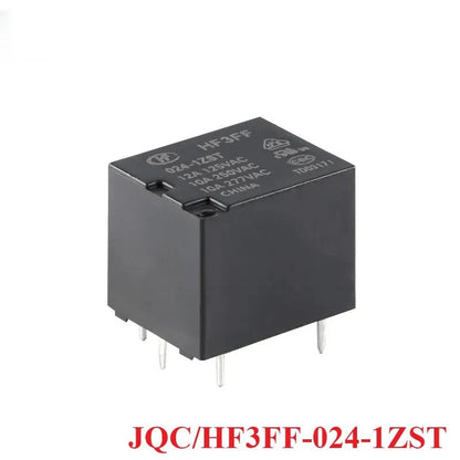 5Pcs Original Power Relay HF3FF 4Pin 5Pin 5V 12V 24V