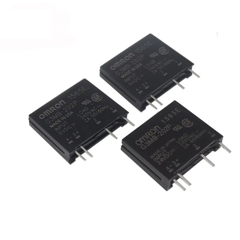 DC-AC Solid State Relay Module G3MB-202P G3MB 202P 5V 12V 24V PCB SIP SSR AC 240V 2A Snubber Circuit Resistor Relay Switch