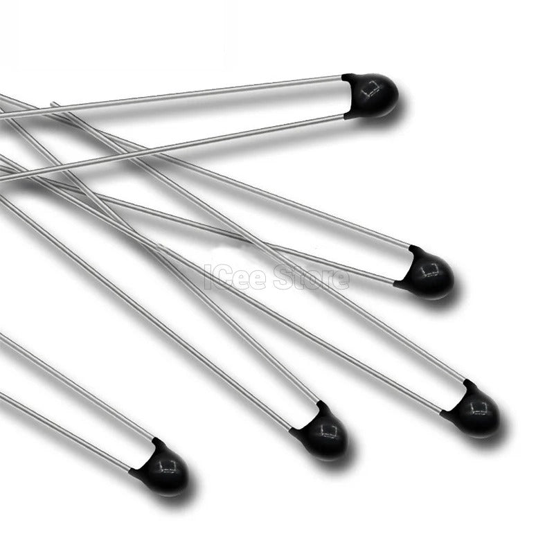 10Pcs NTC Thermistor Thermal Resistor 3950 MF52 1% NTC-MF52AT 1K 2K 3K 4.7K 5K 10K 20K 47K 50K 100K 5% 3950B 1/2/3/4.7/K Ohm R