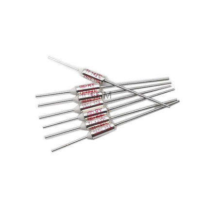5Pcs TF Thermal Fuse RY 10A 15A 250V Metal Thermal Fuse Temperature Control Thermostat Switch  65C 73C75C 85C 100C 110C 120C 130C 152C 165C 172C 185C 192C 200C 216C 240C