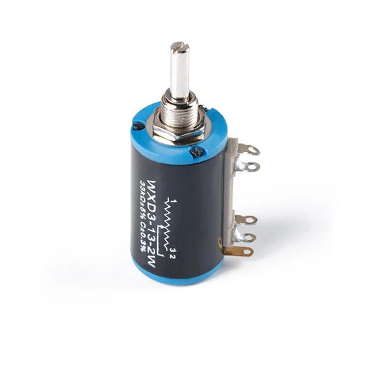 WXD3-13 2W Wirewound Potentiometer 100 220 470 1K 2.2K 4.7K 6.8K 10K 22K 100K Ohm WXD3-13-2W Linear Rotary Potentiometer