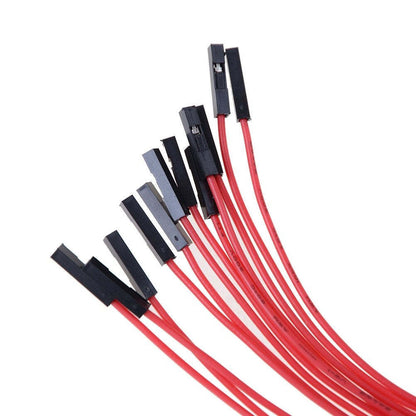 20Pcs 26AWG Soft Silicon Wire 1Pin Female To Female Jumper Wire Dupont Cable 25cm
