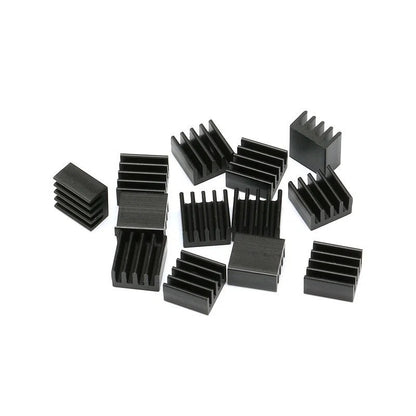 8.8x8.8x5mm Heatsink Radiator Cooling Fin Aluminum Heat Sink A4988 8.8*8.8*5mm for Electronic Chip LED IC Transistor