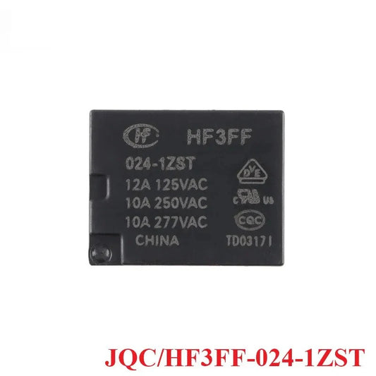 5Pcs Original Power Relay HF3FF 4Pin 5Pin 5V 12V 24V