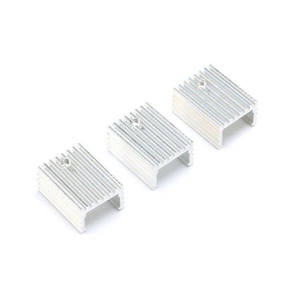 Aluminium TO-220 Heatsink TO 220 Heat Sink Transistor Radiator TO220 Cooler Cooling Silver 20*15*10MM