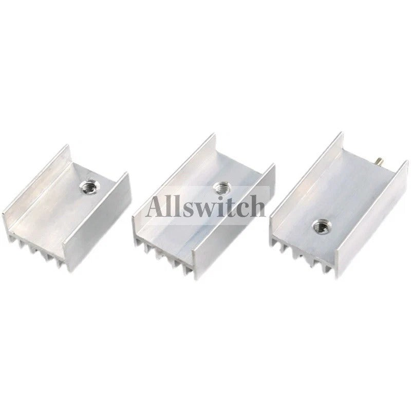 10pcs TO-220 Heatsink Aluminium TO 220 Heat Sink Transistor Radiator TO220 Cooler Cooling