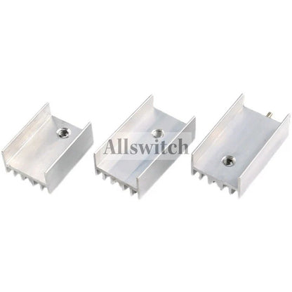 10pcs TO-220 Heatsink Aluminium TO 220 Heat Sink Transistor Radiator TO220 Cooler Cooling