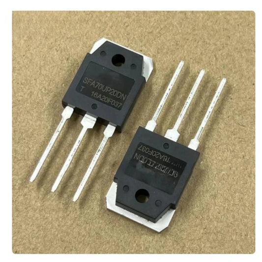 5Pcs SFA70UP20DN 70UP20DN TO-3P 70A200V Common Fast Recovery Diode Brand New and Original
