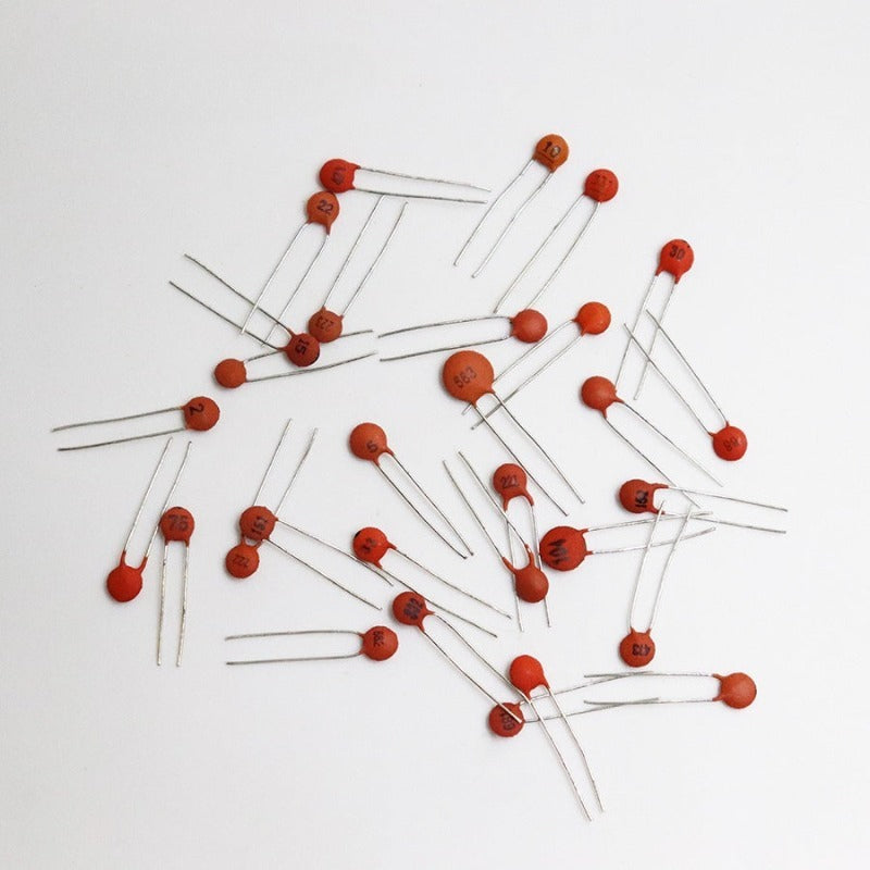 100pcs Ceramic Capacitor Set Assorted Kit 50V 5pF-0.22uF