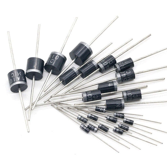 Rectifier Diode 6A10 10A10 20A10 1N4001 1N4004 1N4007 1N5404 1N5408 1N5818 1N5819 SR5200 5822 DO-27