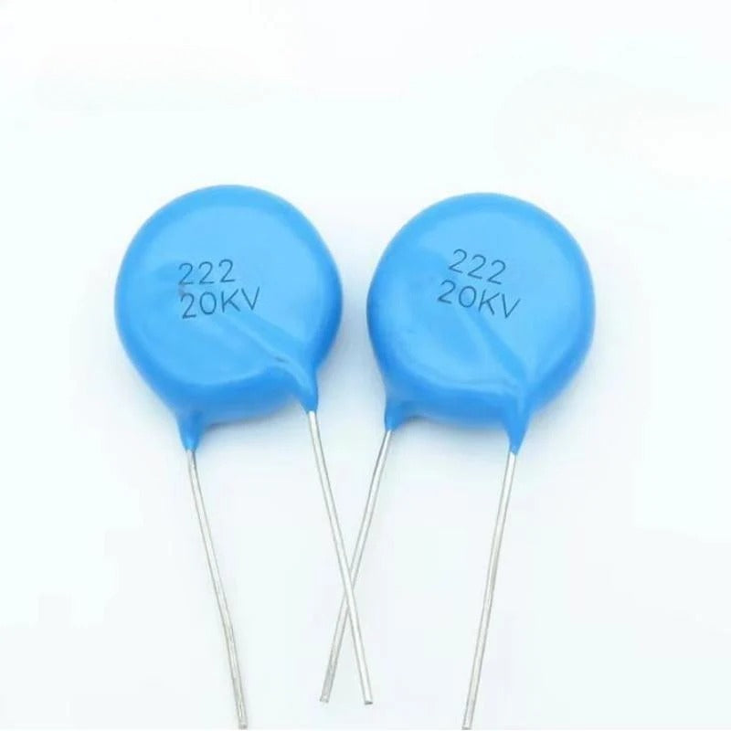 222 15KV/20KV high voltage Ceramic capacitor high voltage capacitance 222M 15KV 2.2NF 15KV