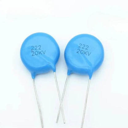 222 15KV/20KV high voltage Ceramic capacitor high voltage capacitance 222M 15KV 2.2NF 15KV