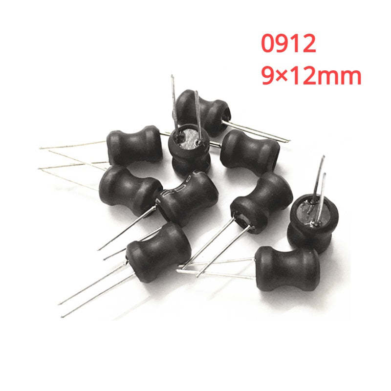 10Pcs 0912 DIP Power Inductor 10UH 22UH 33UH 47UH 68UH 100UH 150UH 220UH 330UH 470UH 1MH