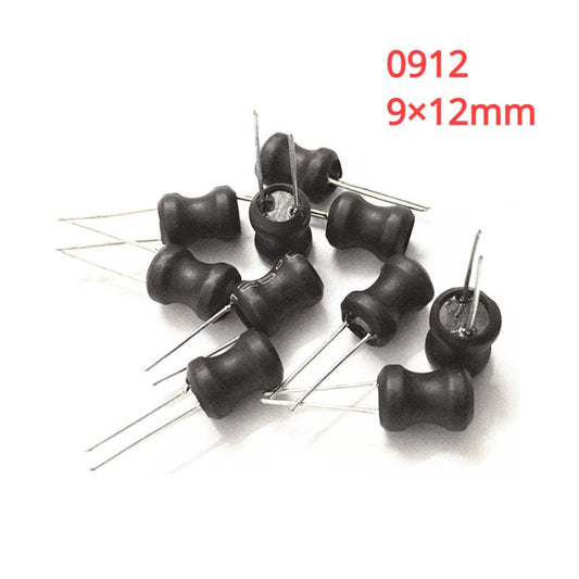 10Pcs 0912 DIP Power Inductor 10UH 22UH 33UH 47UH 68UH 100UH 150UH 220UH 330UH 470UH 1MH