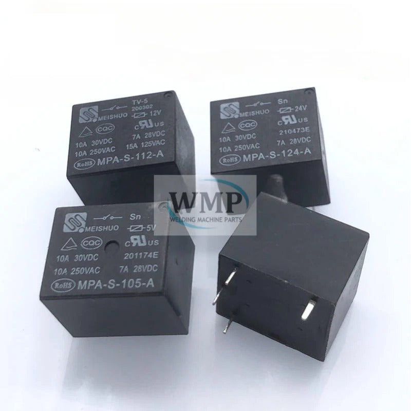 Original Relay MPA-S-112 -124 -105-A 4Pin 12V 24V 5V for Cooker