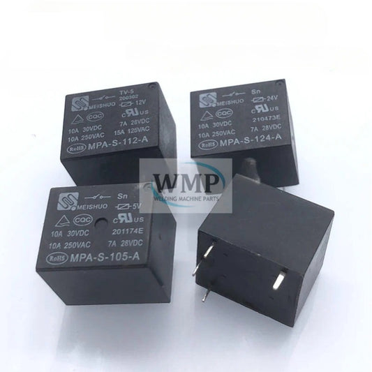 Original Relay MPA-S-112 -124 -105-A 4Pin 12V 24V 5V for Cooker
