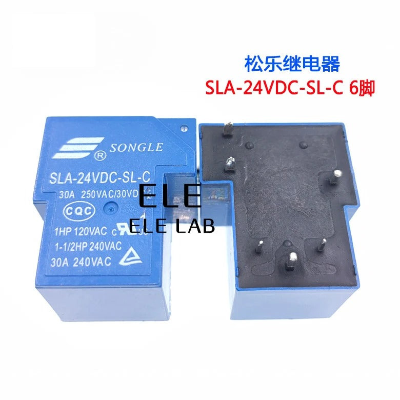 ‌SLA Relay 05VDC 09VDC 12VDC 24VDC 48VDC 30A Power Relay with 4Pin 5Pin 6Pin for High-Current Switching