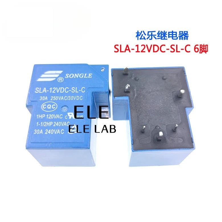 ‌SLA Relay 05VDC 09VDC 12VDC 24VDC 48VDC 30A Power Relay with 4Pin 5Pin 6Pin for High-Current Switching
