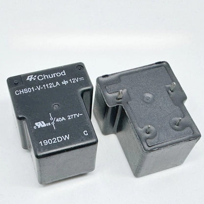 New Relay CHS01-S/V-112LA/124LA 12VDC 24VDC 30A 40A 4/5Pin Relay T90 Original