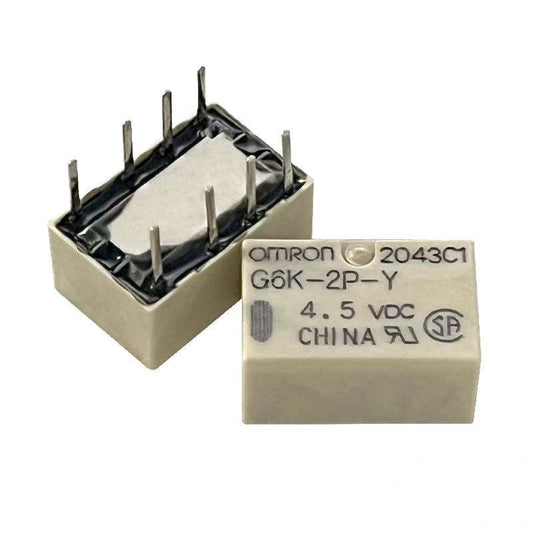 New Original Relay G6K-2P-Y-3V 5V 4.5V 12V 24V G6K-2P-5V G6K-2P-12V Relay