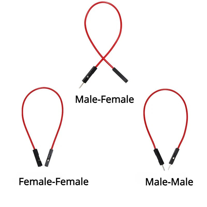 10Pcs 20cm DuPont Wire Cable for Breadboard Arduino Cable 2.54mm Male/female Jumper 26AWG Cable