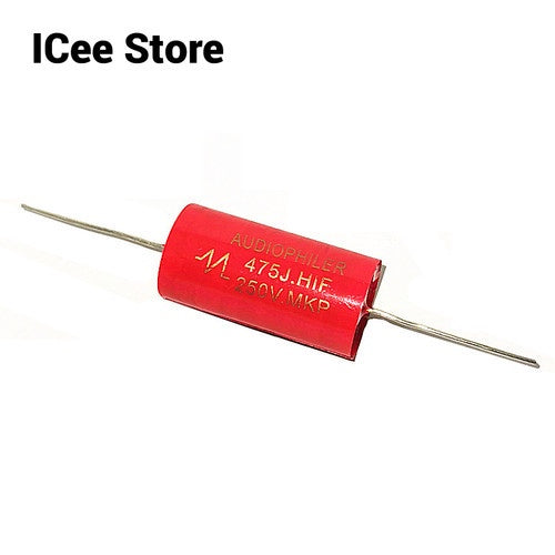 2Pcs Audiophiler Axial MKP Capacitor Audio 250V 0.1UF 0.22UF 0.33UF 6.8UF 7.5UF 8.2UF AEAK