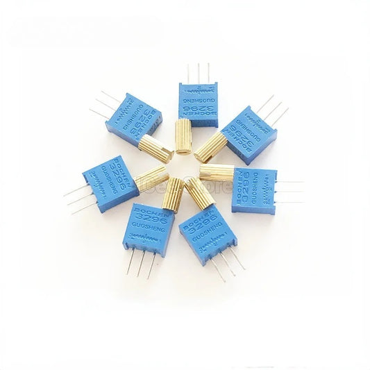 3296W Potentiometer Long Handle Big Handle High Precision Variable Resistor 20R-2M 20R 100R 200R 500R 1k 2k 5K 10K 20K 50K 100K 200k 500k