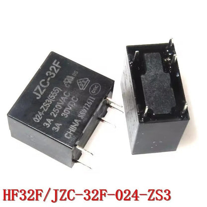 Relay JZC-32F HF32F 005 012 024 -HS HF32F 5V 12V 24V 10A 4PIN 5PIN Relay New and Original