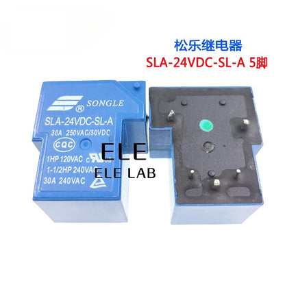 ‌SLA Relay 05VDC 09VDC 12VDC 24VDC 48VDC 30A Power Relay with 4Pin 5Pin 6Pin for High-Current Switching