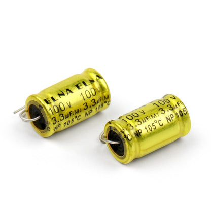 10Pcs 100V Non Polar Capacitor 1UF-47UF 1UF 1.5UF 2.2UF 3.3UF 4.7UF 5.6UF 6.8UF 10UF 12UF 22UF 33UF 47UF Speaker Audio Capacitor